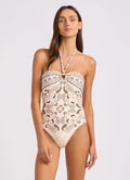 Seafolly - Drift Club Bandana Bandeau One Piece Swimsuit
