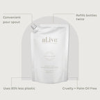 Al.ive Body 1 LTR LOTION REFILL - MANGO & LYCHEE
