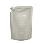 Al.ive Body 1 LTR LOTION REFILL - SEA COTTON & COCONUT