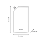 Al.ive Body 1 Ltr Moisturising Conditioner Refill- White Tea & Argan Oil