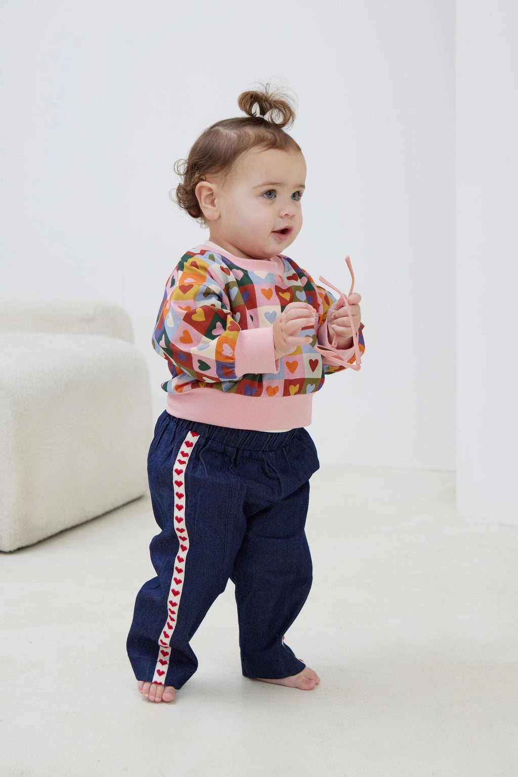 Kapow Kids Denim Love Slouchy Pants