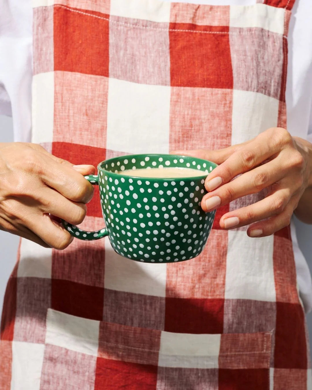 Jones & Co Chino Mug Green Sprinkle