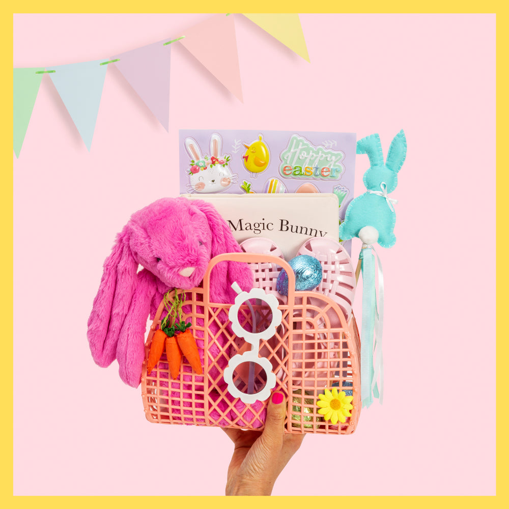 Sun Jellies Mini Retro Basket Jelly Bag