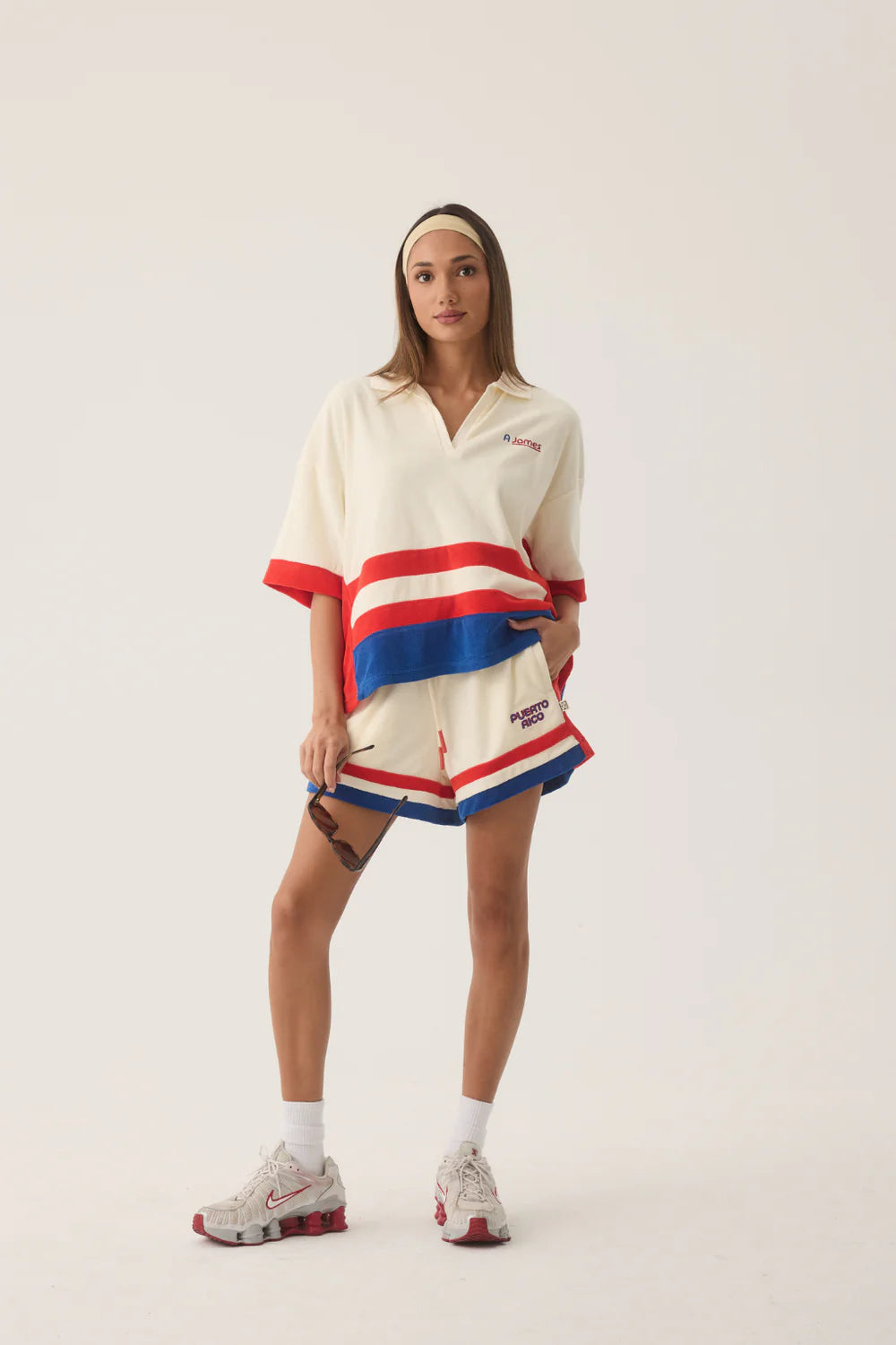 Araminta James Rico Terry Shirt Coconut