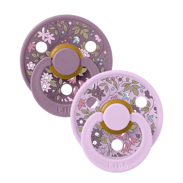 BIBS x LIBERTY - Double Pack - Assorted (Round/Natural Rubber)