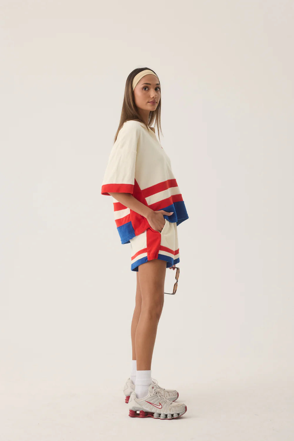 Araminta James Rico Terry Shirt Coconut