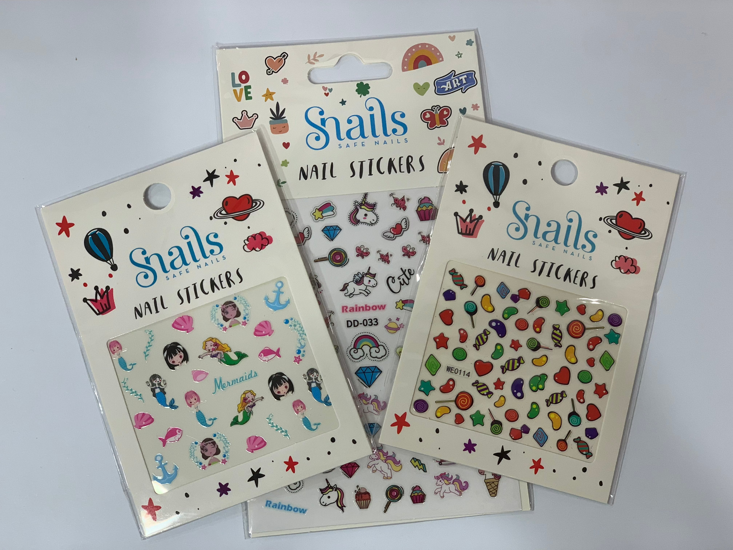 Snails Safe Nails - Nail Stickers