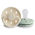 Frigg Moon Pacifier 2 Pack Silicone - Assorted Colours