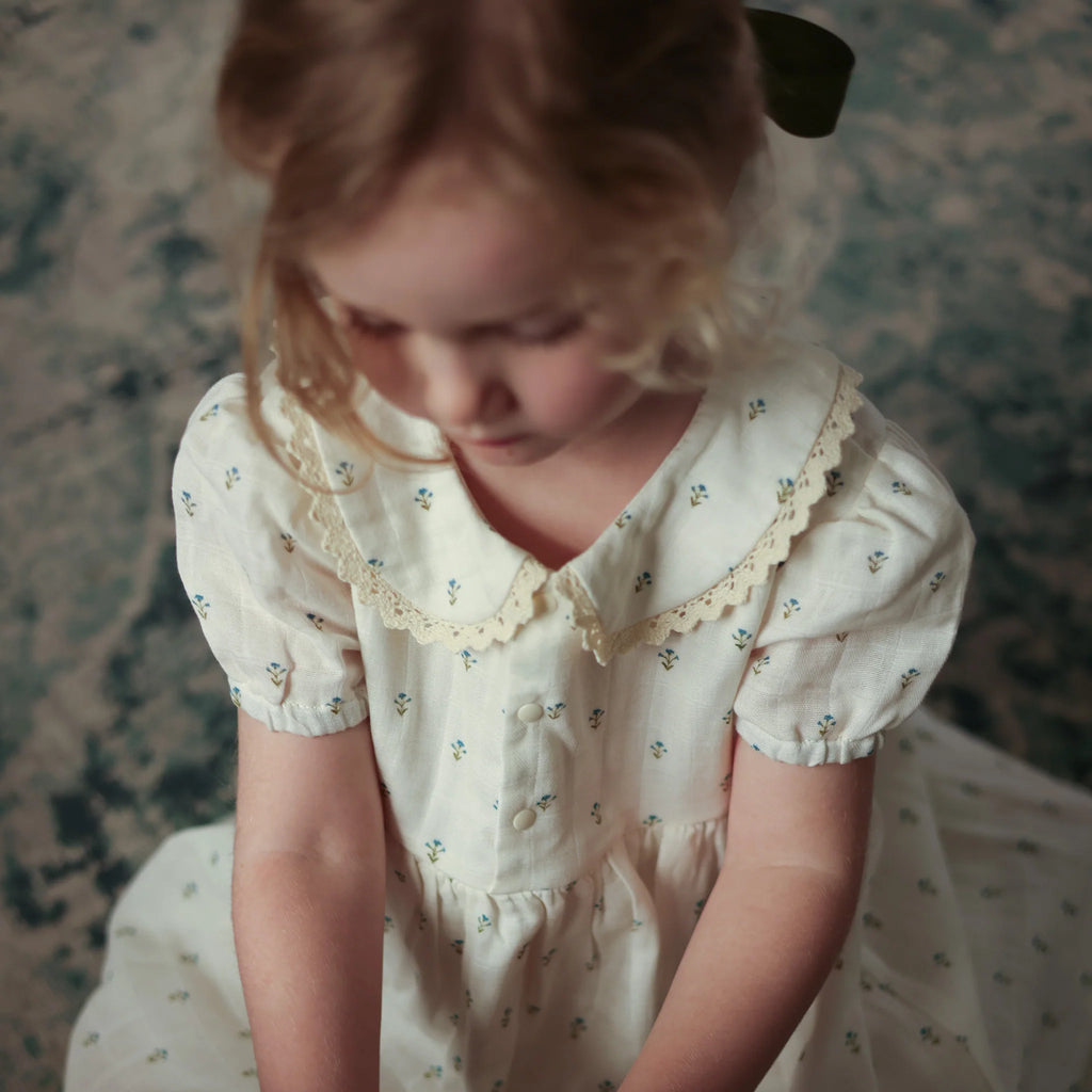 Fledge & Thread Blue Floral Dress