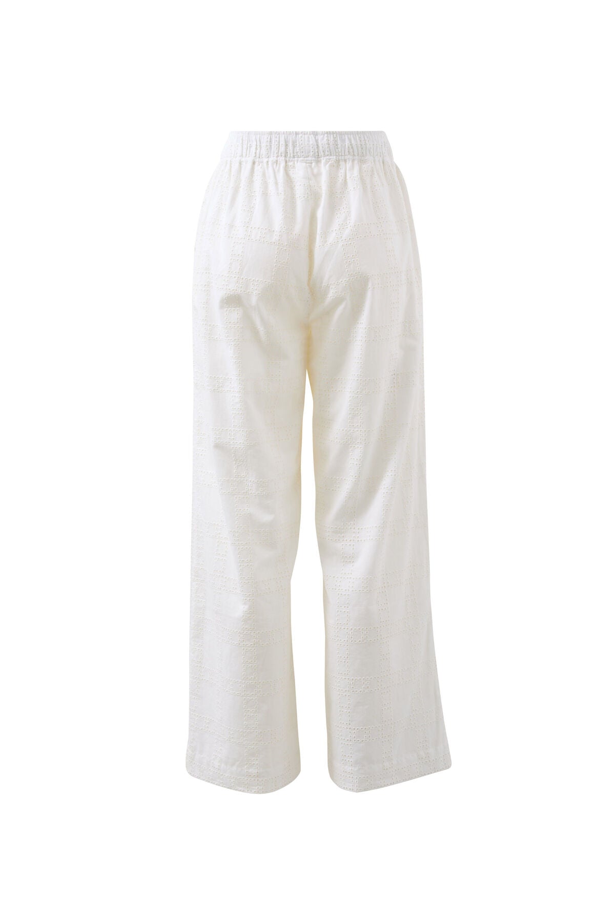Ceres Life - The Lounge Pant White Broderie