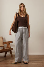 Ceres Life The Lounge Pant Toffee Check *PREORDER*