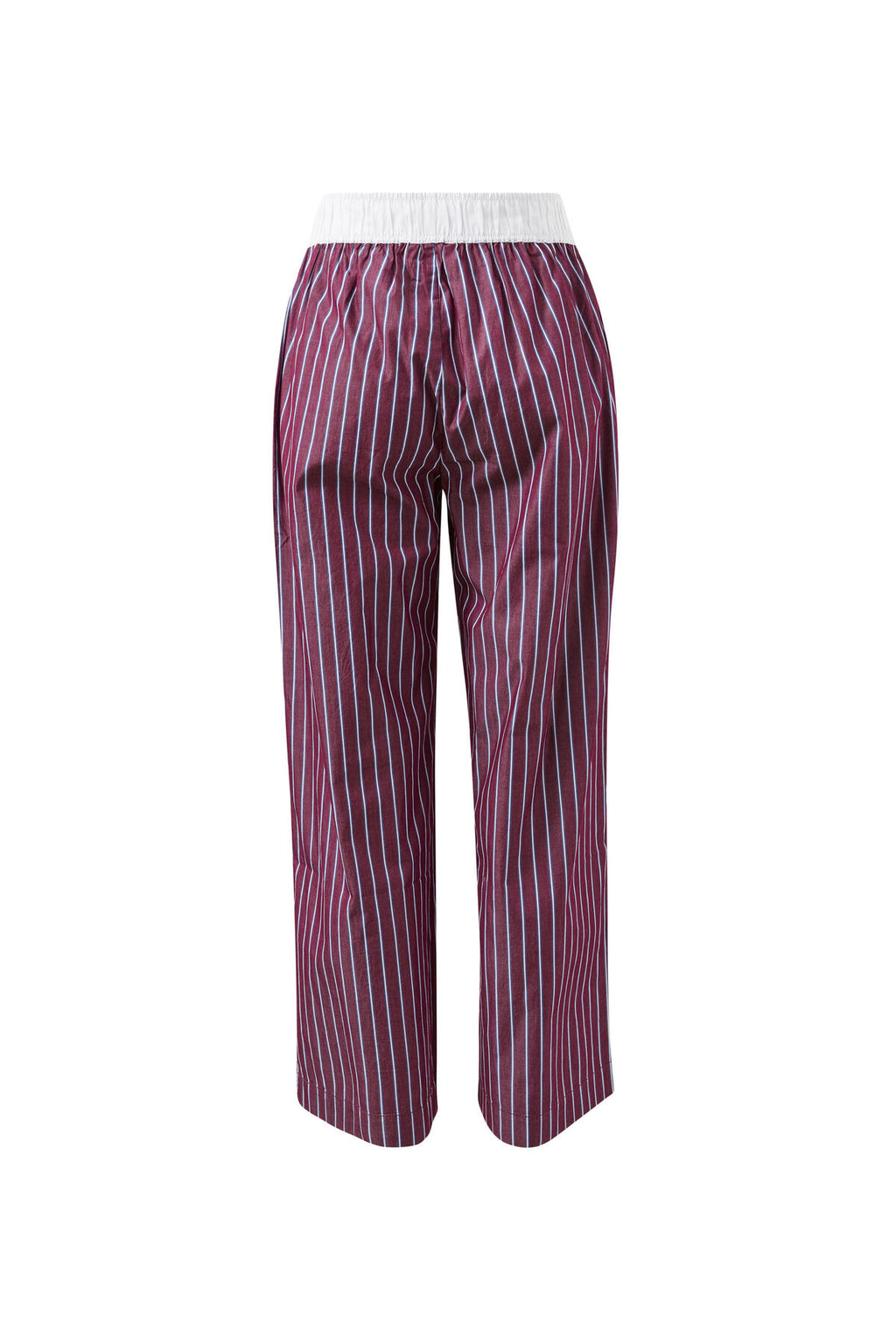Ceres Life The Lounge Pant Burgundy Washed Navy Stripe *PREORDER*