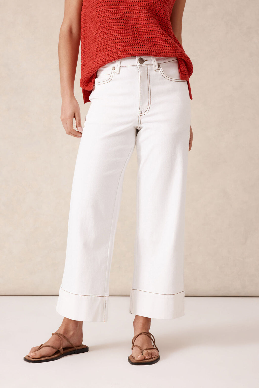 Ceres Life - Jude Wide Leg Crop Jean