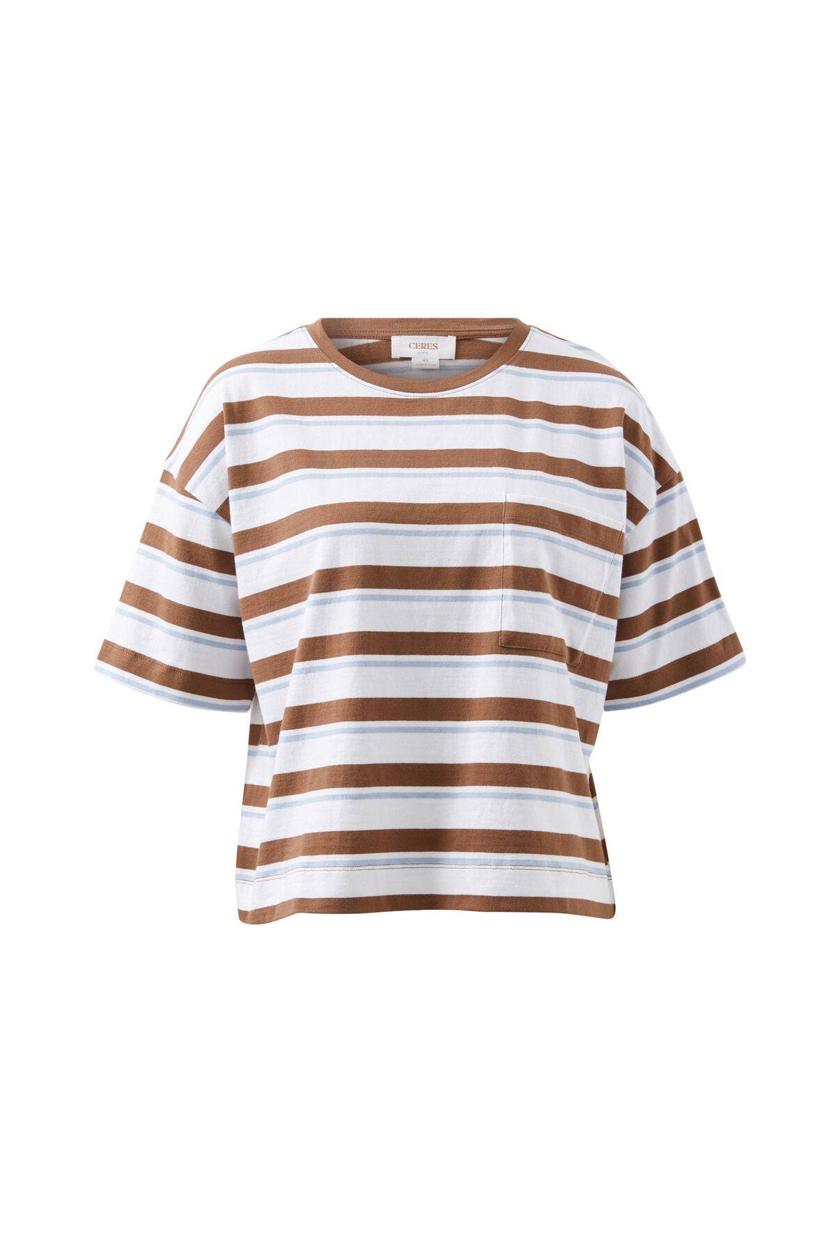 Ceres Life - Boa Boxy Pocket Tee
