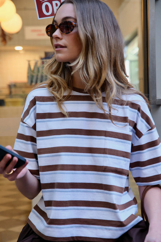 Ceres Life - Boa Boxy Pocket Tee