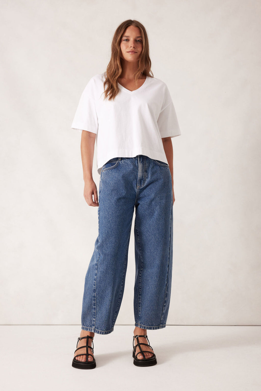 Ceres Life - Boxy V Neck Tee