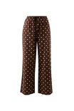 Ceres Life - Resort Pant - Choc Polka Dot
