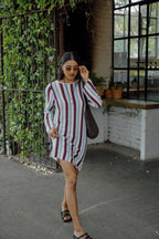 Ceres Life Chloe Stripe Knit Mini Dress *PREORDER*