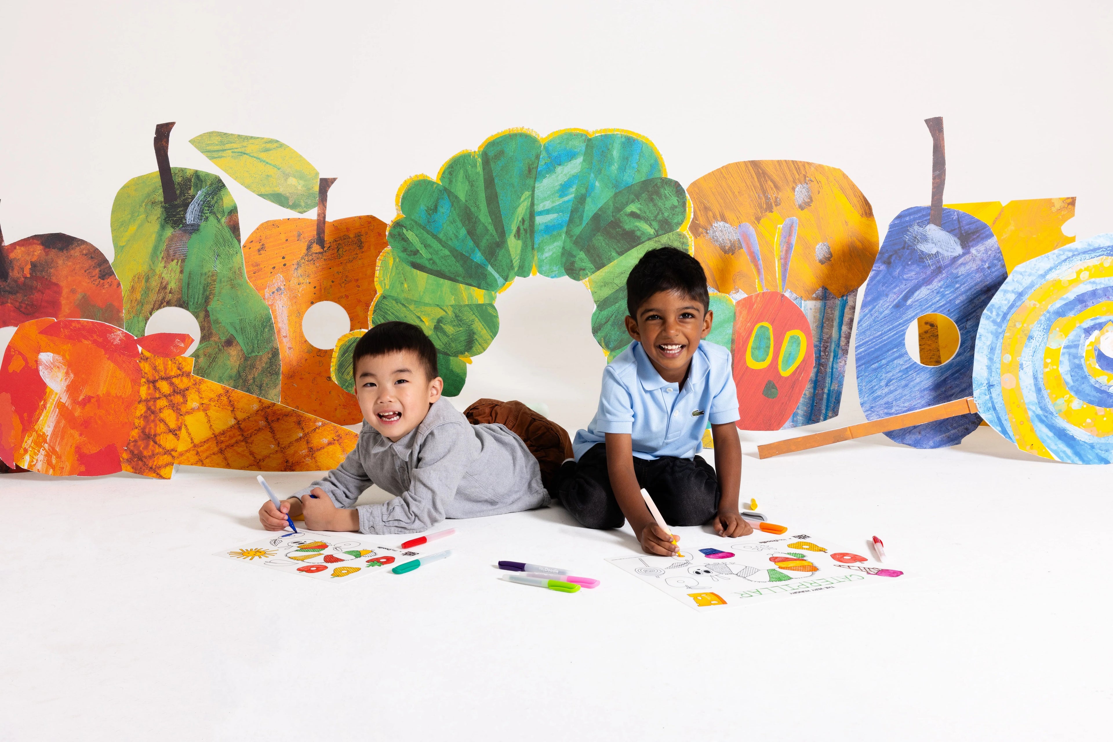 Hey Doodle The Very Hungry Caterpillar Mini Colouring & Doodle Mat