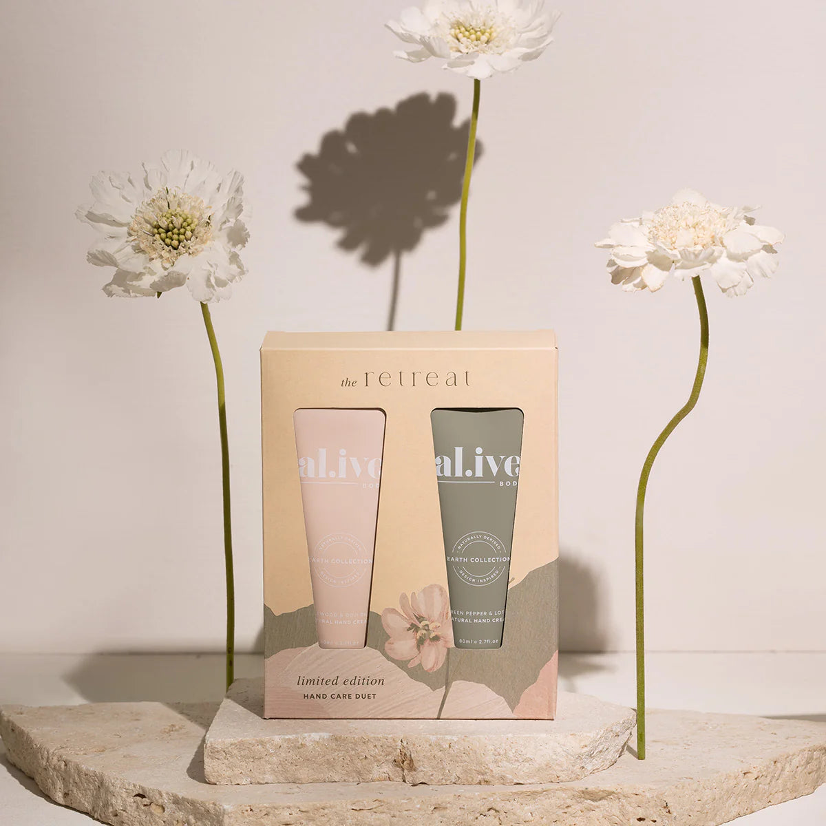 Al.ive Body The Retreat Hand Care Duet - Applewood & Goji Berry + Green Pepper & Lotus