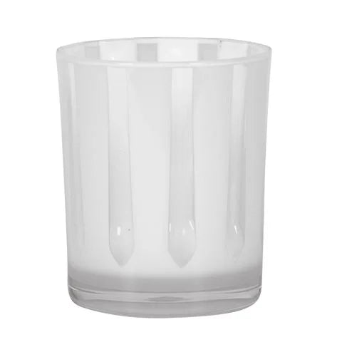 St Tropez White Stripe Tumbler 350ml