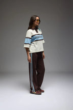 Araminta James GT Rugby Short Sleeve Polo Shirt Coconut