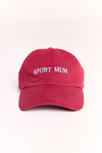Feather & Noise Lulu Cap Sport Mum Burgundy
