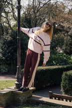 Araminta James Saint Germain Knit Pant - Red Wine