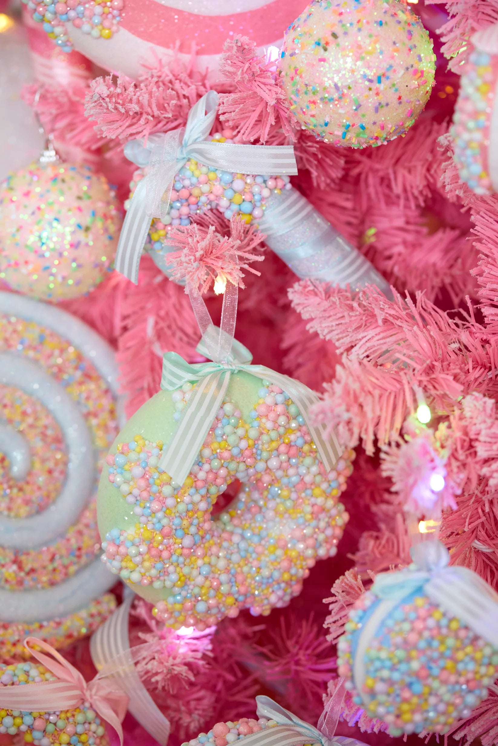 Holly & Ivy 3PK SPRINKLE PASTEL DONUTS