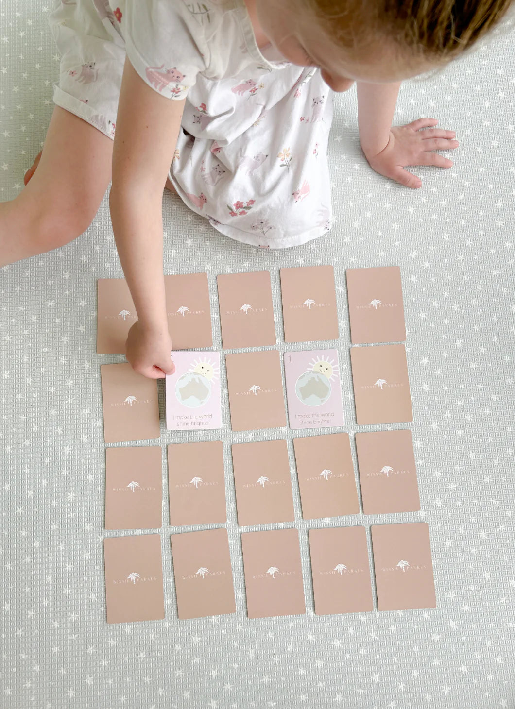 Winnie Parkes Australian Animals Memory Card Game