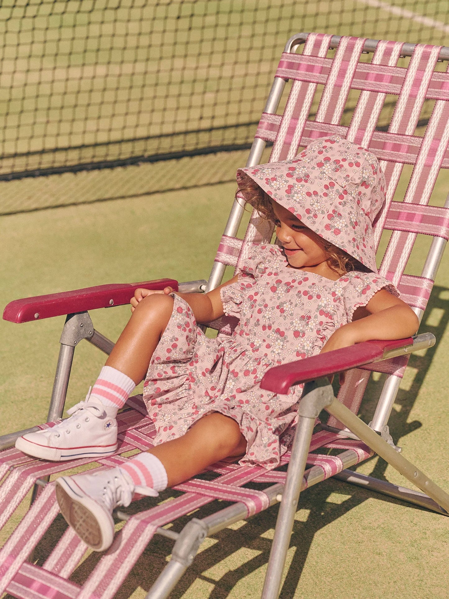 Huxbaby Vintage Strawberry Sun Hat