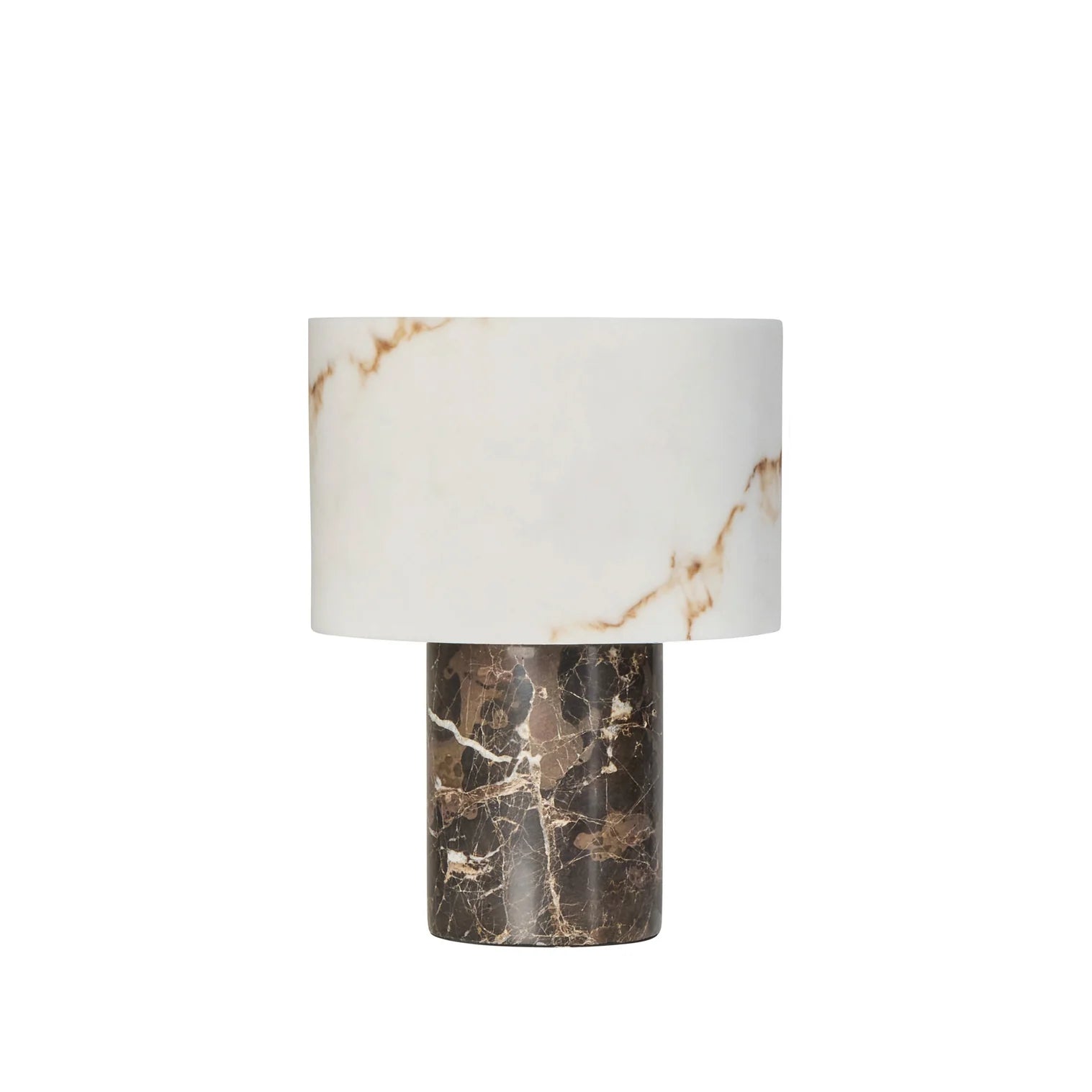 Amalfi Kian Table Lamp Brown & White