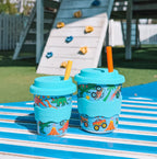 Chino Club Dinosaurs and Monster Trucks Babychino Cup (4oz)