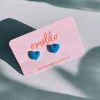 Emeldo  Heart Studs