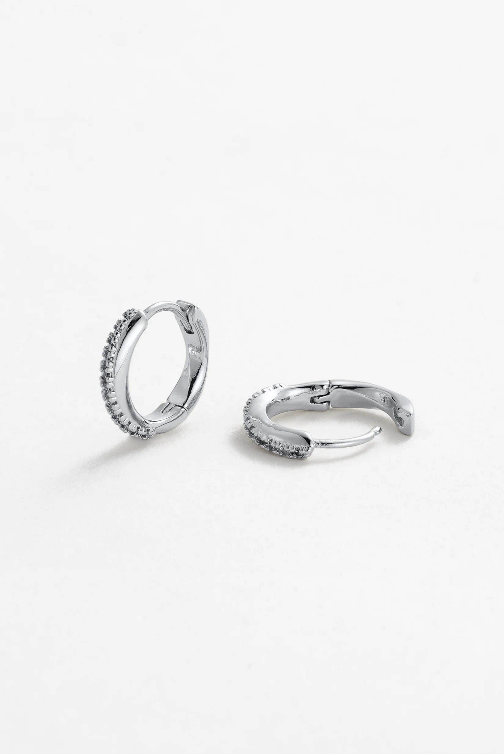 Zafino Celeste Huggie Earrings