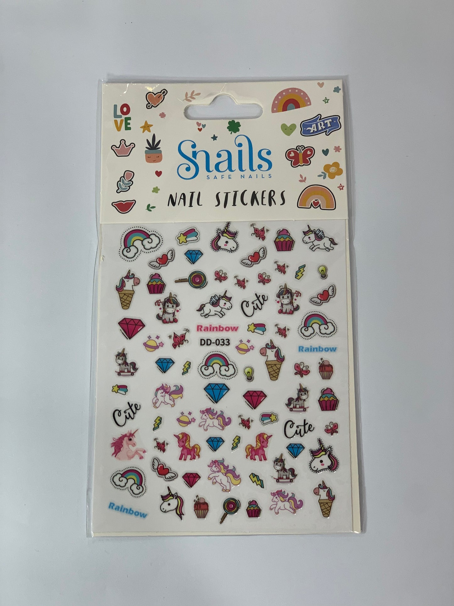 Snails Safe Nails - Nail Stickers