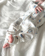 Bebe Sky High Organic LS Zipsuit