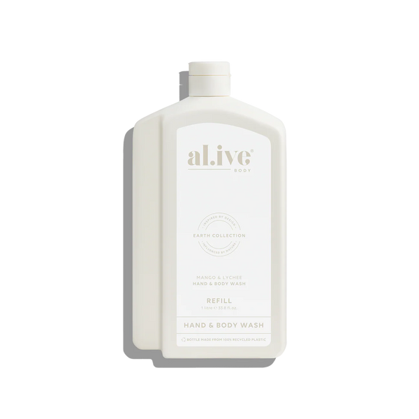 Al.ive Body 1L Wash Refill - Mango & Lychee