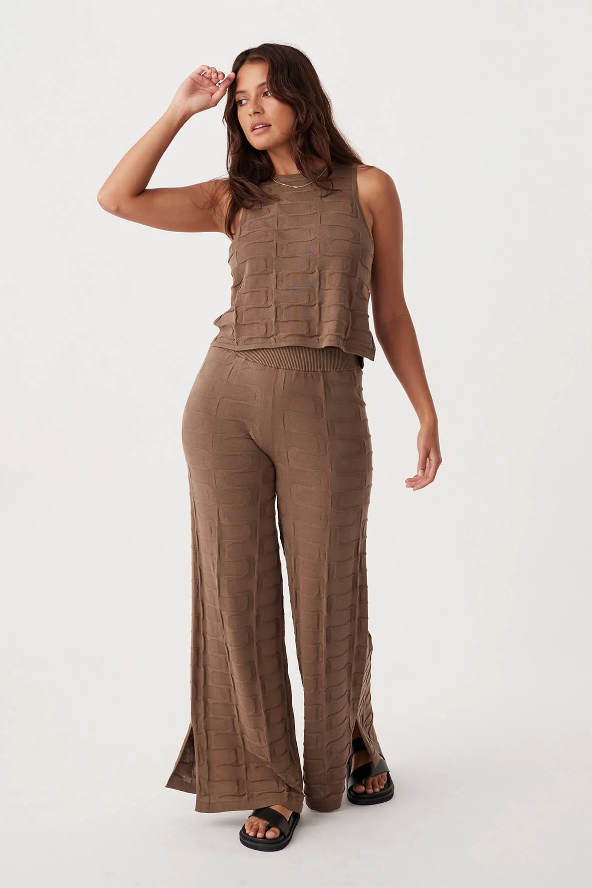 ARCAA Lara Organic Cotton Pant - Cacao