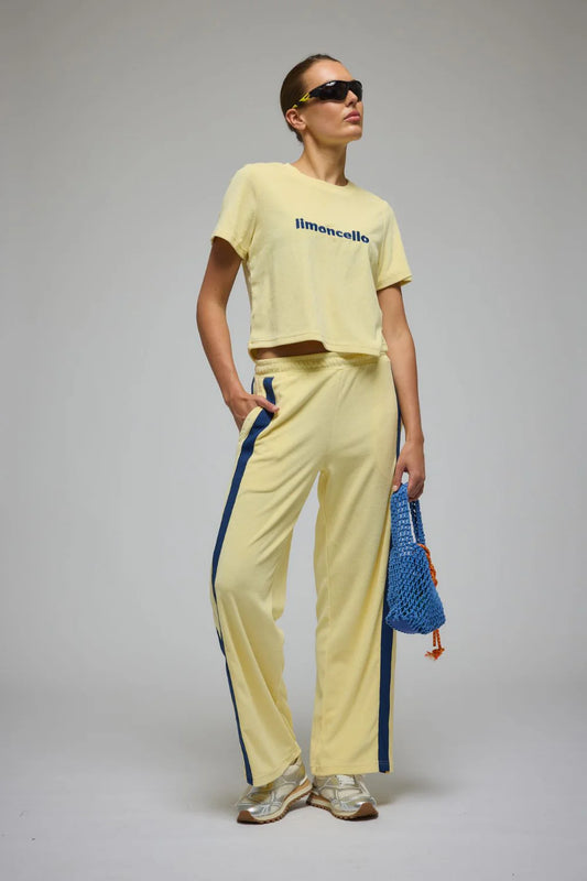 Araminta James Limoncello Terry Tee Lemon Cream