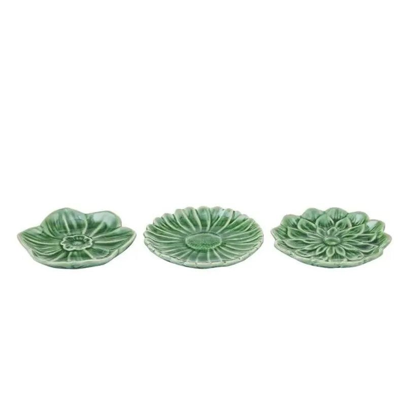 Coast to Coast Fleurette Ceramic Dish 13 X 2cm -  Assorted