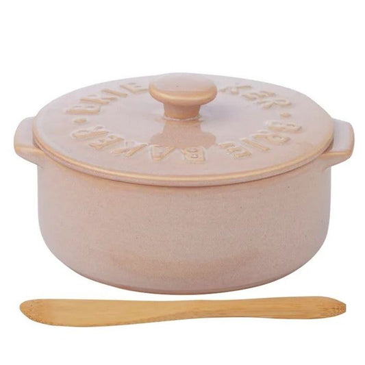 Assemble Loire Cer Brie Baker 13.5×16.7.5cm Rosa