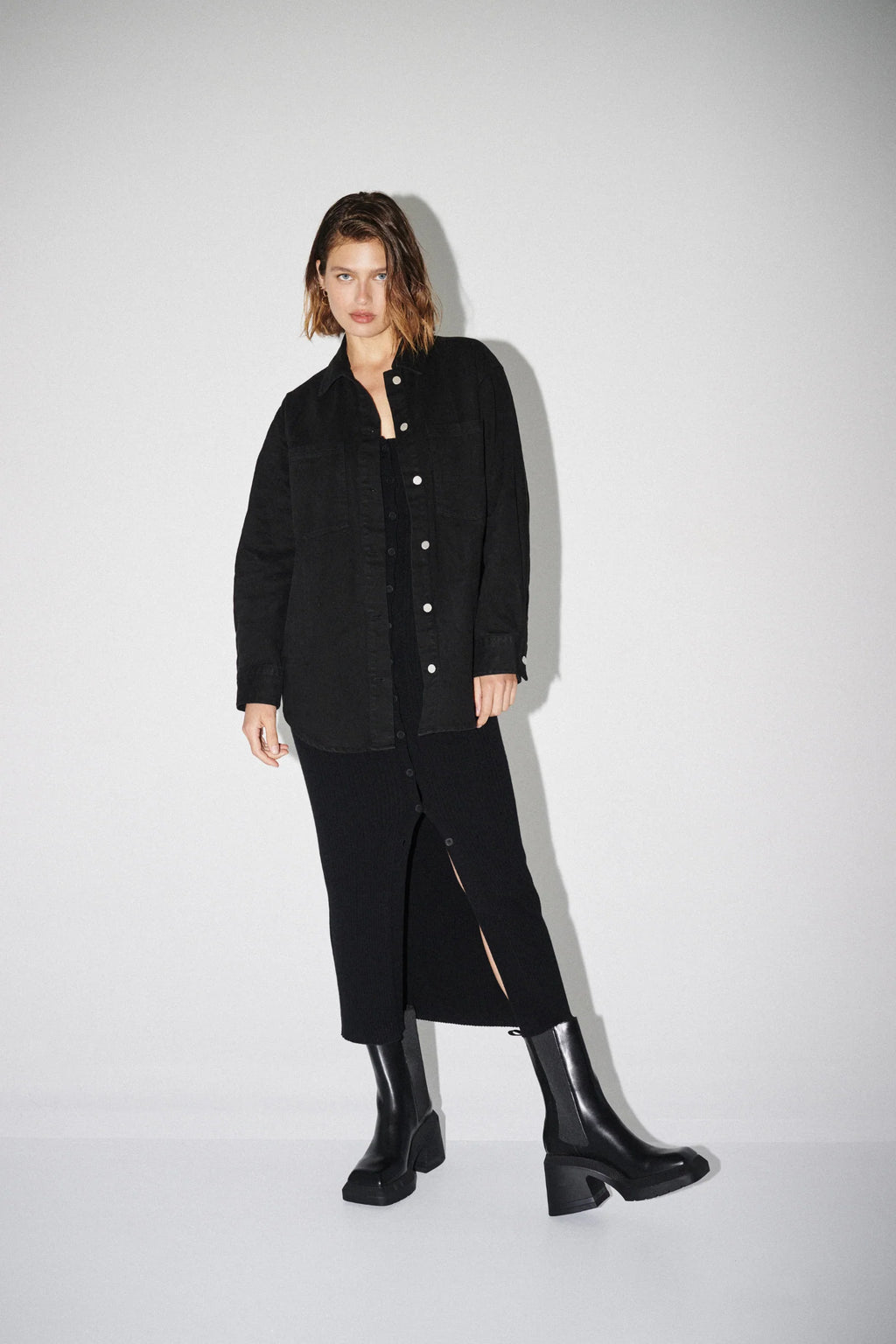 Nude Lucy Malo Knit Dress Black