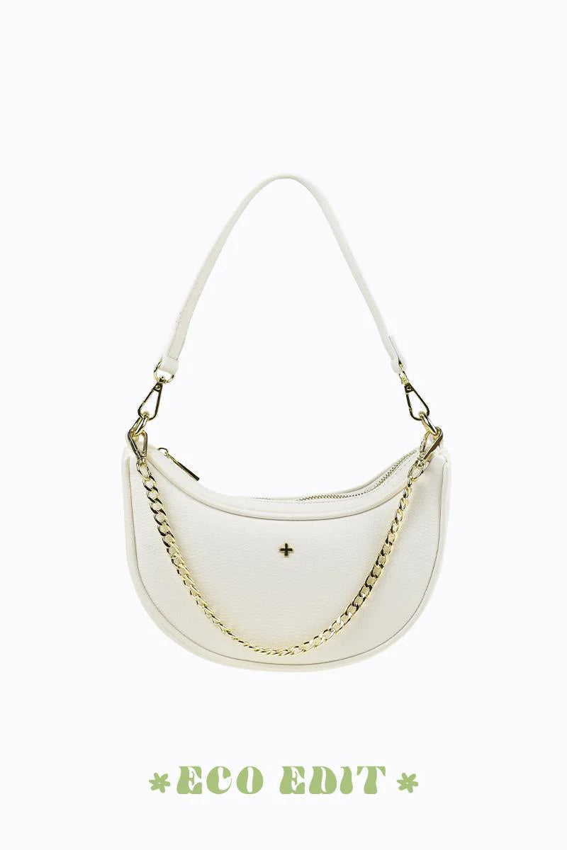 Peta & Jain Micki Bag - White Pebble/Gold