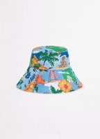 Seafolly Oversized Bucket Hat Viva Vacation Powder Blue