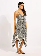 Seafolly C Shells Scarf Midi Dress