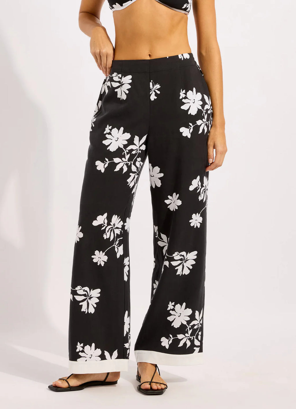 Seafolly Mayflower Tailored Wide Leg Pant