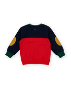 Goldie + Ace Colour Block Pocket Sweater