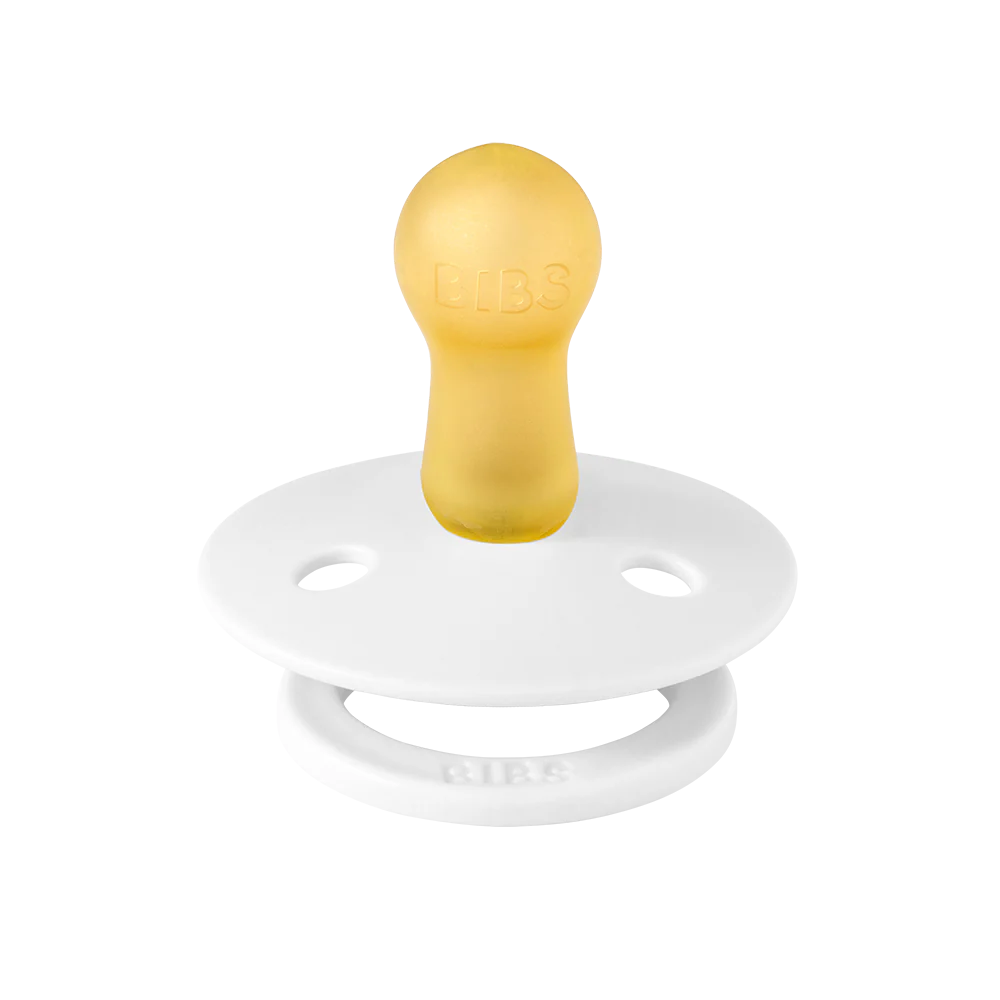 BIBS Colour Soother Double Pack - Assorted (Round/Natural Rubber)