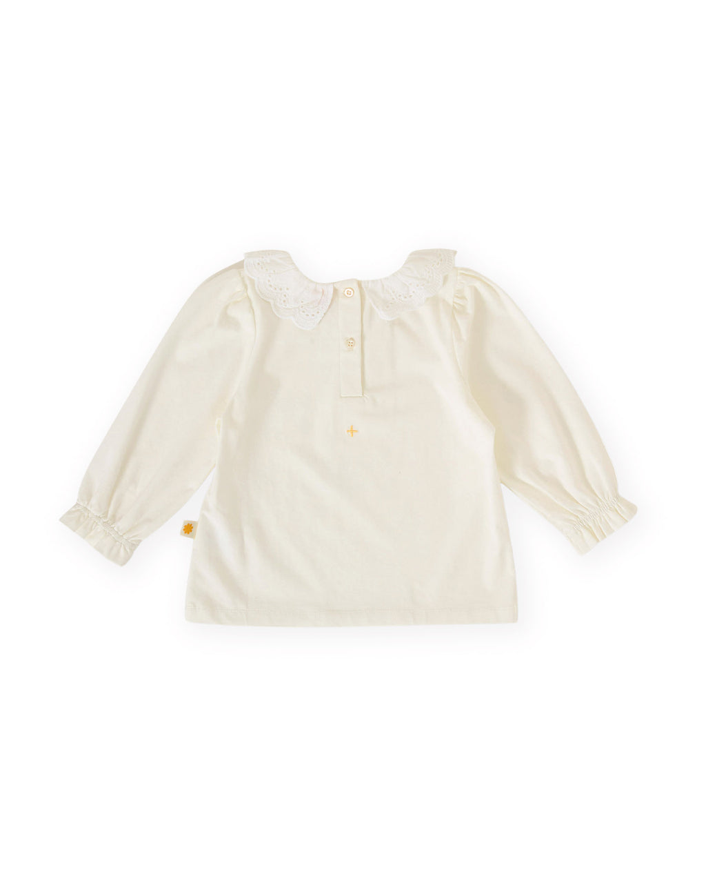 Goldie + Ace Laura Puff Sleeve Collar Long Sleeve Top